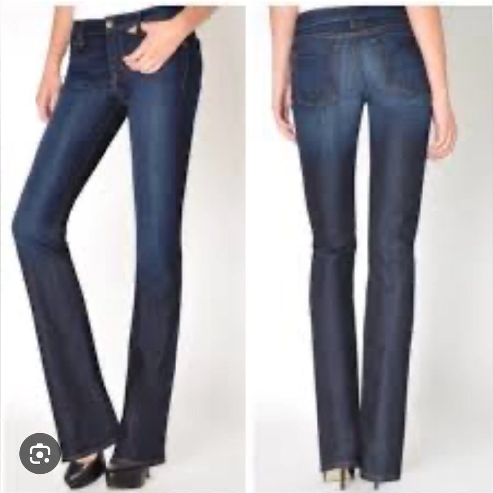 Fidelity jeans size 27 Tennille Gin Blossom Dark bootcut blue jeans 💙💙‎